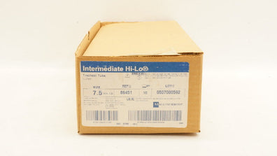 Mallinckrodt 86451 Intermediate Hi-Lo Tracheal Tube Cuffed 7.5mm ID - Box of 10